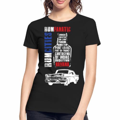 Koszulka rumowa - Havana - Koszulka miłośnika rumu - Ekologiczna koszulka damska Premium