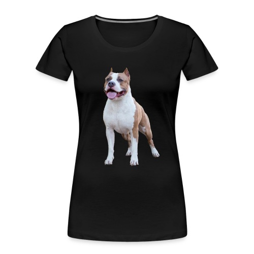 American Staffordshire Terrier - Frauen Premium Bio T-Shirt