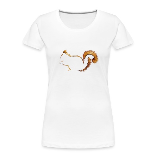 Eichhörnchen - Frauen Premium Bio T-Shirt