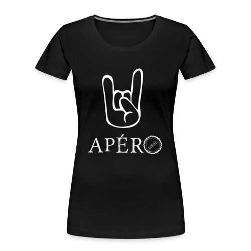 rock and apéro - T-shirt bio Premium Femme
