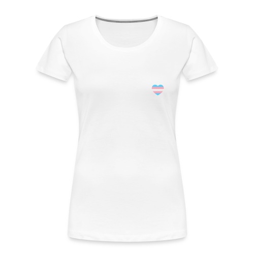 Ally sein = Nächstenliebe - trans* - Frauen Premium Bio T-Shirt