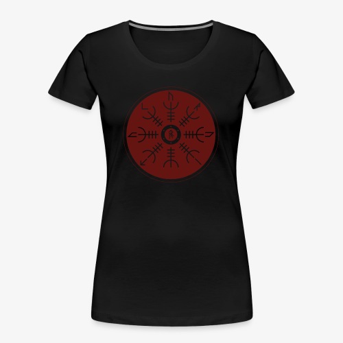Schild Tucurui (Rot 2) - Frauen Premium Bio T-Shirt