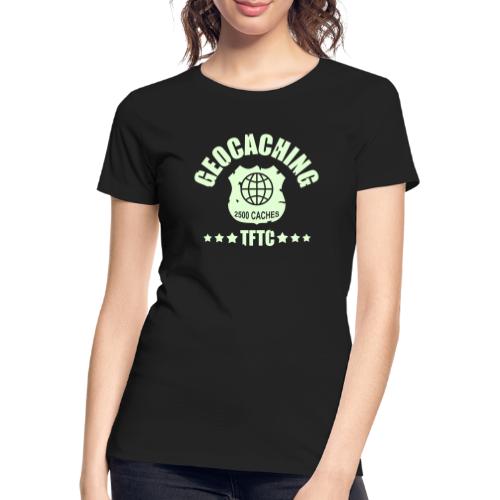 geocaching - 2500 caches - TFTC / 1 color - Frauen Premium Bio T-Shirt