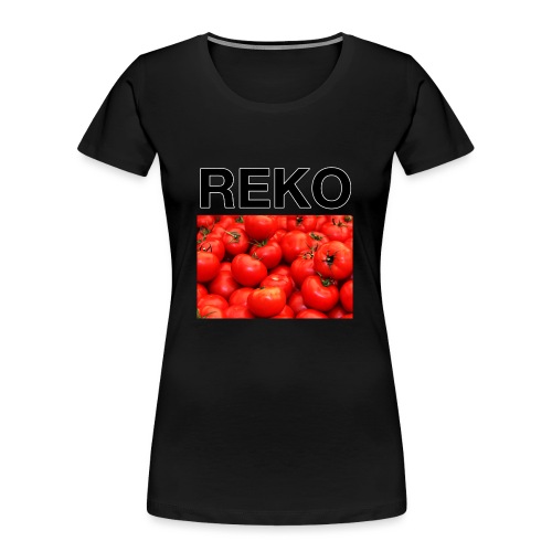 REKOpaita tomaatti - Naisten premium luomu-t-paita