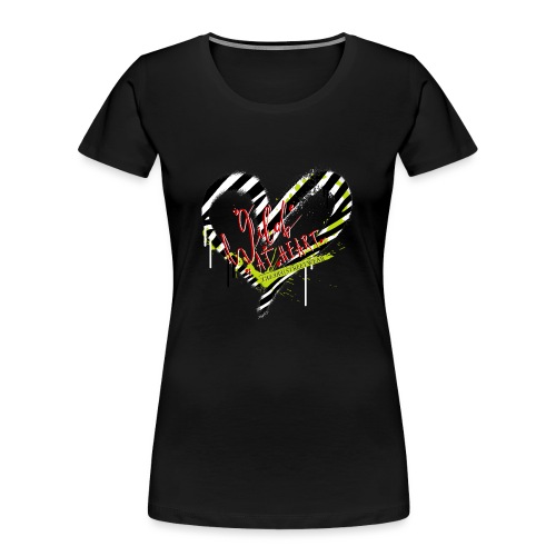 wild at heart - Frauen Premium Bio T-Shirt