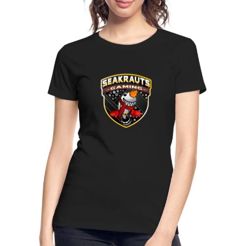 Seakrauts Winterlogo Karotte - Frauen Premium Bio T-Shirt
