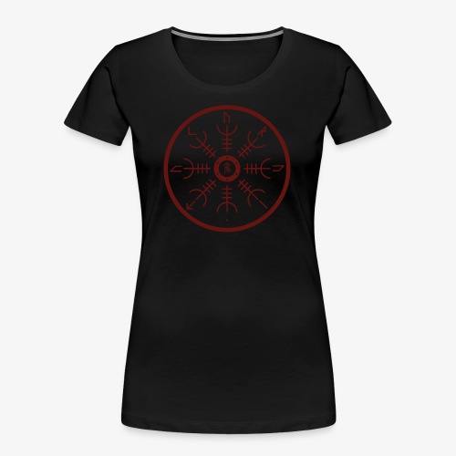 Schild Tucurui (Rot 1) - Frauen Premium Bio T-Shirt