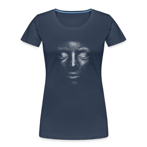 Gesicht - Frauen Premium Bio T-Shirt