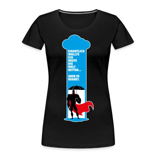 Superheld - 001 - Frauen Premium Bio T-Shirt