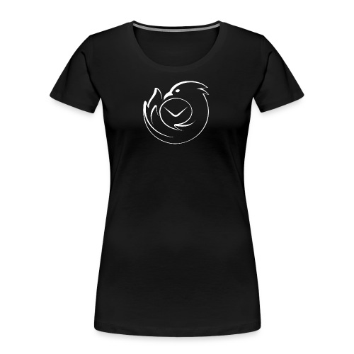 Thunderbird Logo Outline - Women's Premium Organic T-Shirt