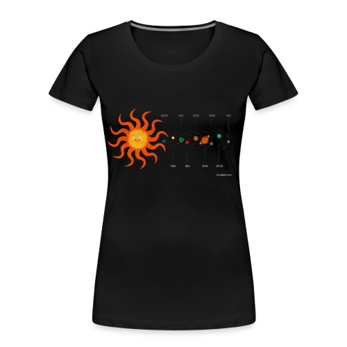 Solar System - Women's Premium Organic T-Shirt