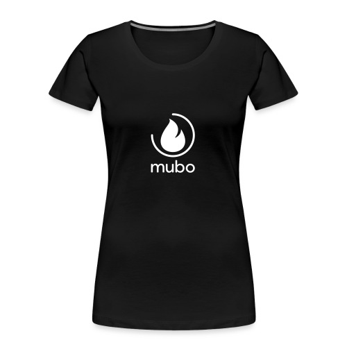 mubo logo - Women's Premium Organic T-Shirt