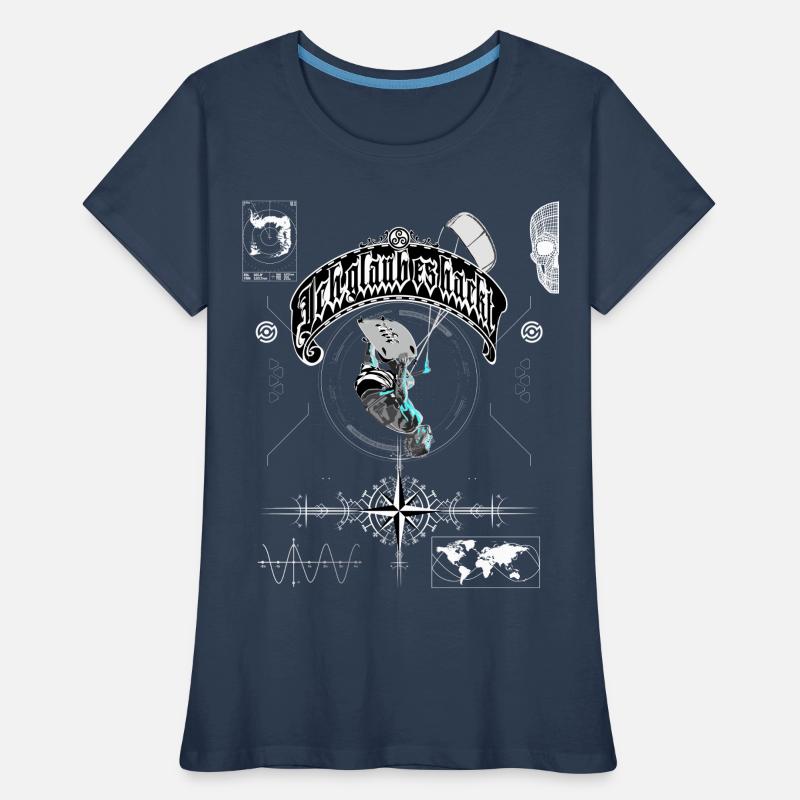 I think it's hacking kiters Women's Premium Organic T-Shirt