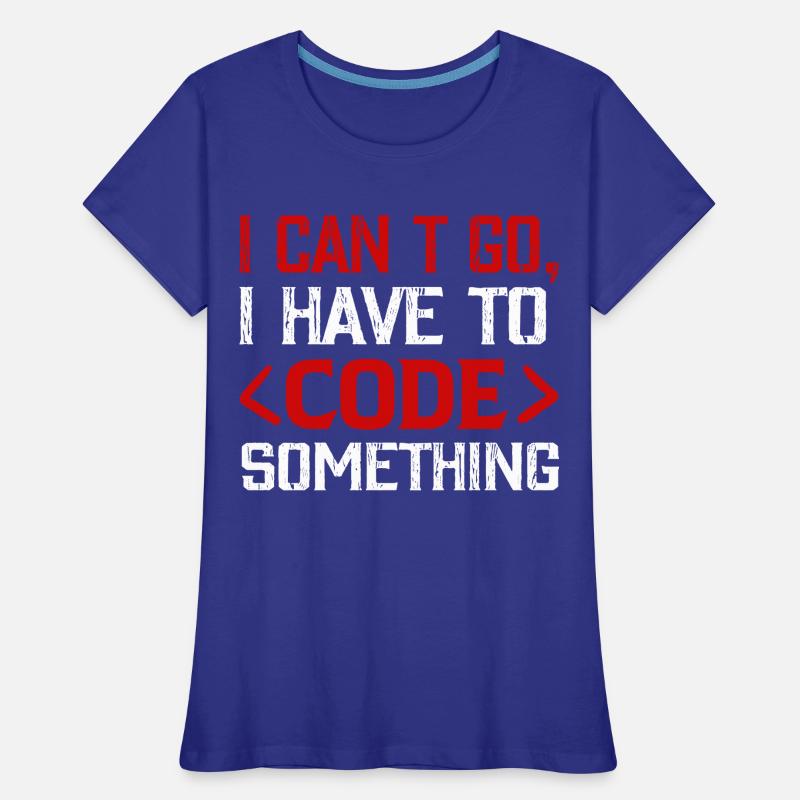 Programmierer , Nerd , Computer Code Frauen Premium Bio T-Shirt