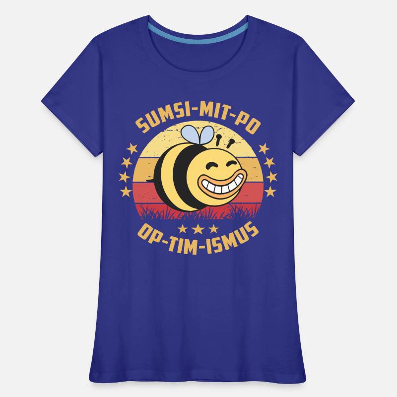 Optimismus oder Sumsi mit Po Frauen Premium Bio T-Shirt