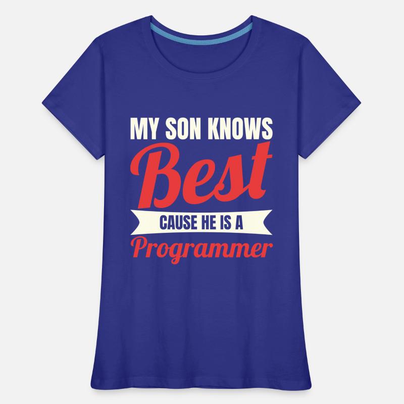 Software Developer Son Women's Premium Organic T-Shirt