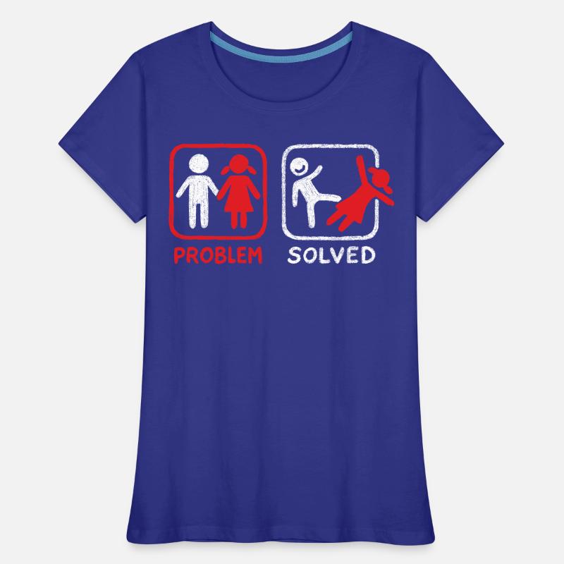 Problem Solved Women's Premium Organic T-Shirt