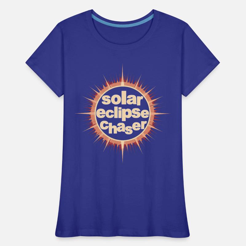 Solar eclipse chaser Frauen Premium Bio T-Shirt