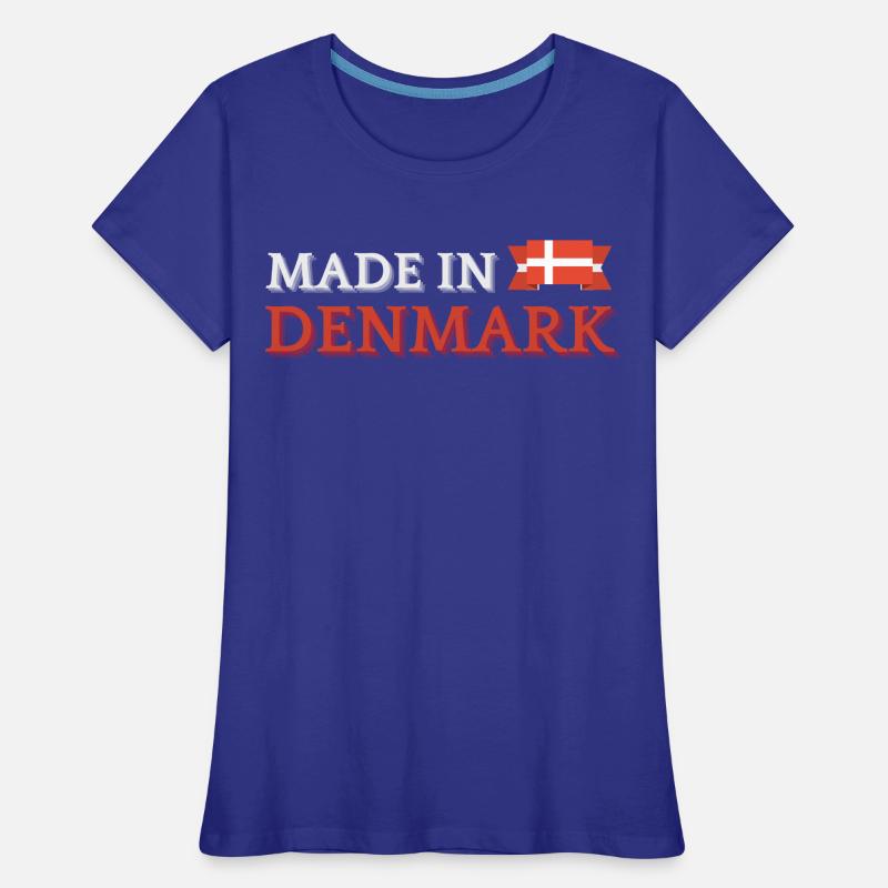 Made in Denmark, Danish pride Women's Premium Organic T-Shirt