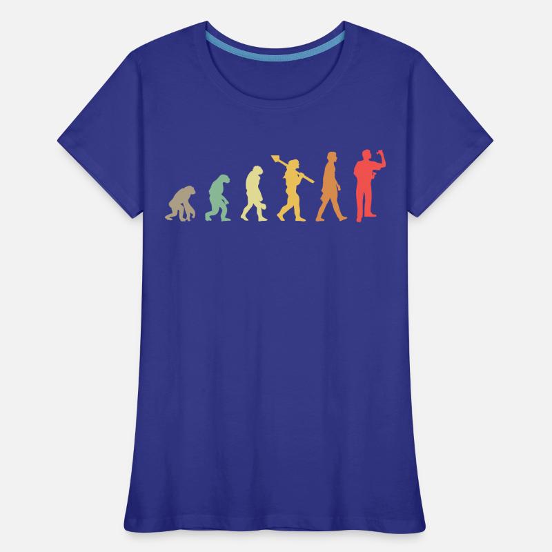 Darts Evolution Darts Player Women's Premium Organic T-Shirt