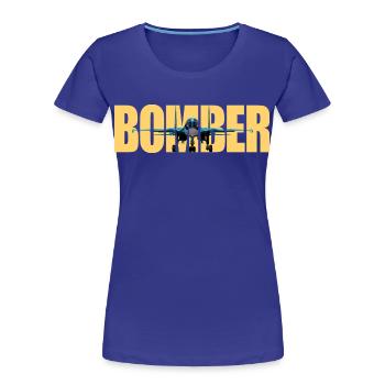 bombardier Su-34 - T-shirt bio Premium Femme - bleu roi - Devant - Mia (176cm)