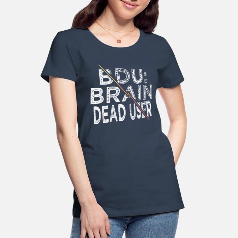 Citation Analyste informatique Hacking Coder T-shirt bio Premium Femme