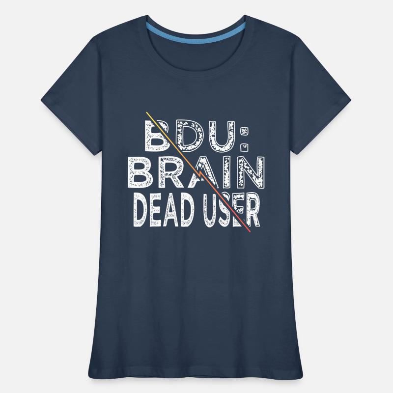 Citation Analyste informatique Hacking Coder T-shirt bio Premium Femme