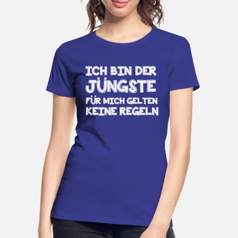 Ich bin der Jüngste Frauen Premium Bio T-Shirt
