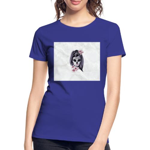 Tête de mort mexicaine - T-shirt bio Premium Femme
