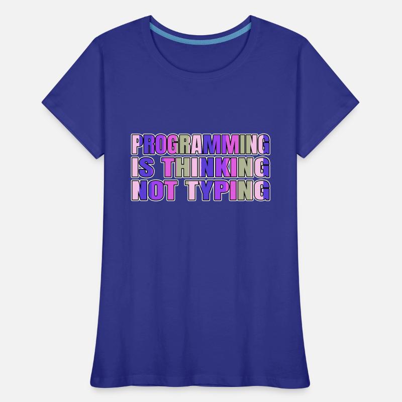 statement joke hacking computer funny quote Frauen Premium Bio T-Shirt