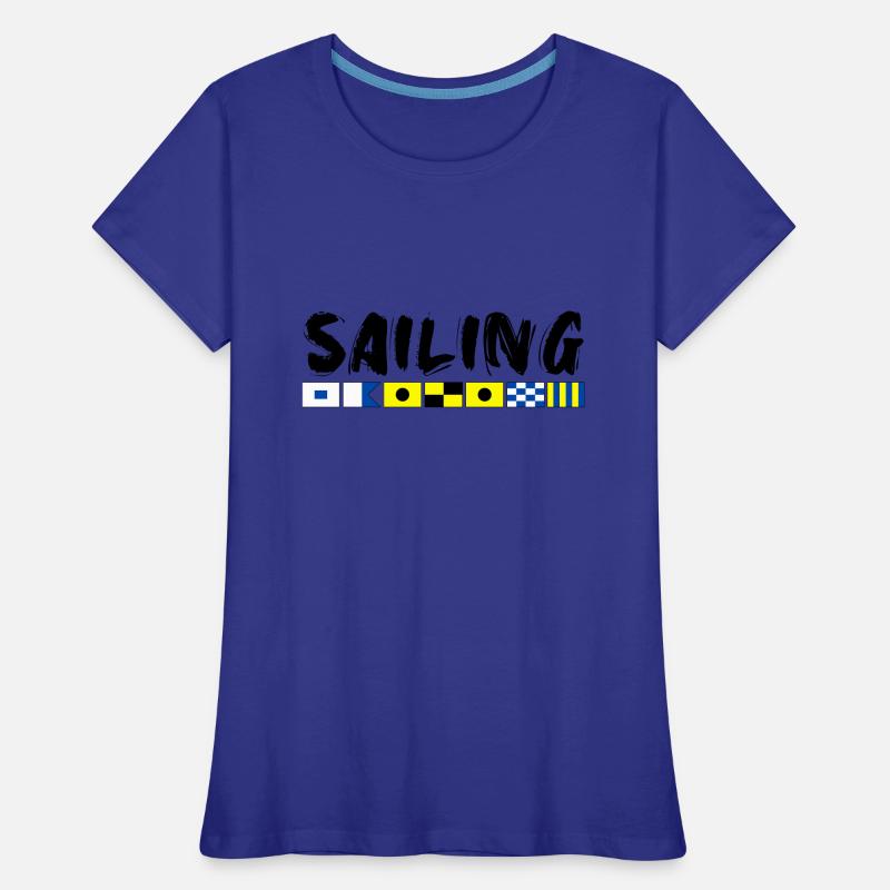 Flaggen-Code Frauen Premium Bio T-Shirt