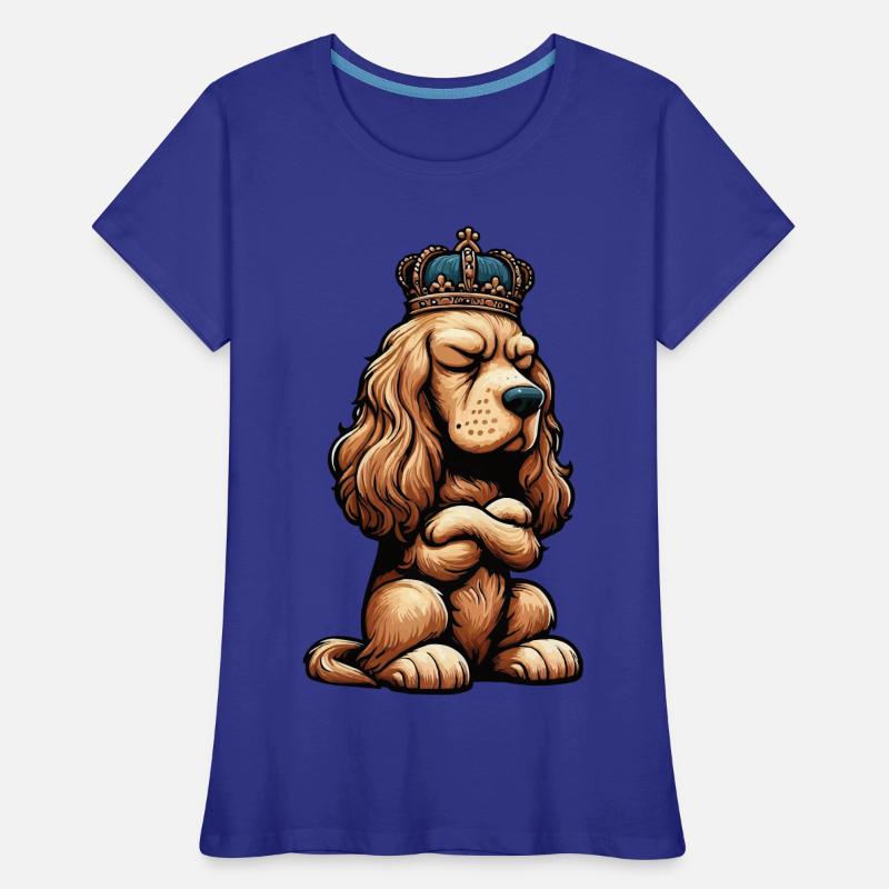 Cocker Spaniel Cocker Chien Cocker Propriétaire de cocker Spaniel T-shirt bio Premium Femme