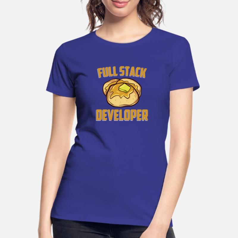 Full Stack Developer - Computer-Software-Programm Frauen Premium Bio T-Shirt