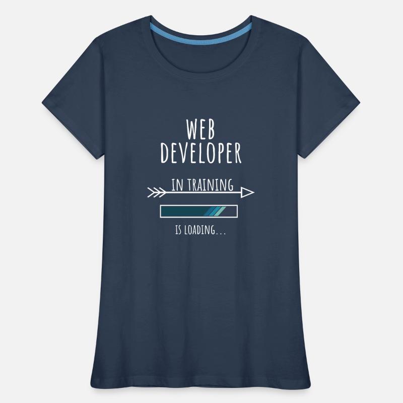 Web Developer in Training Profession Gift Women's Premium Organic T-Shirt