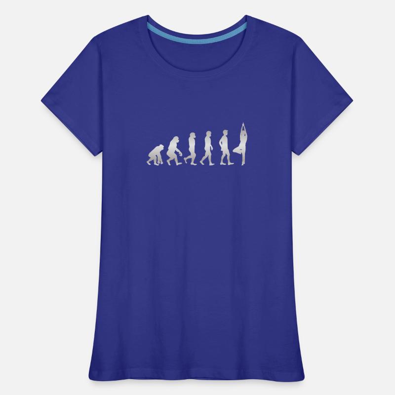 Human evolution - DANCING Women's Premium Organic T-Shirt
