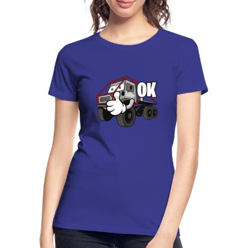 Daumen hoch Truck Emoji - Frauen Premium Bio T-Shirt
