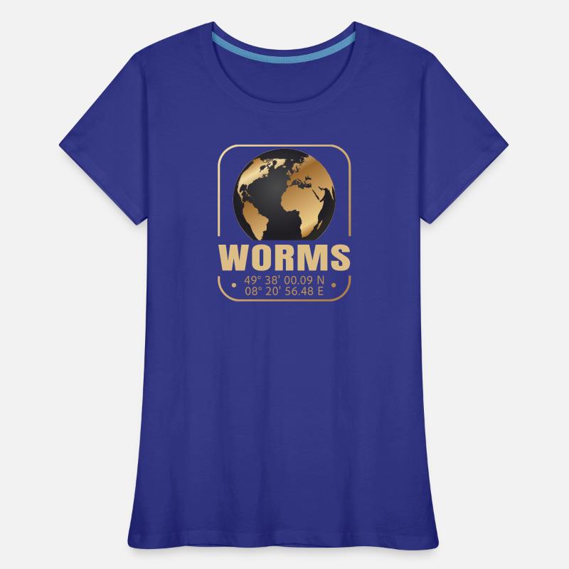 Worms Frauen Premium Bio T-Shirt