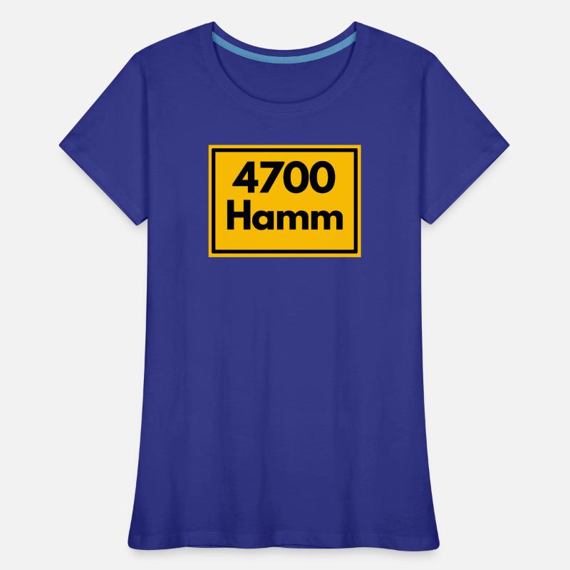OLD POSTCODE POSTCODE RETRO 4700 HAMM - MAXIMARE Women's Premium Organic T-Shirt