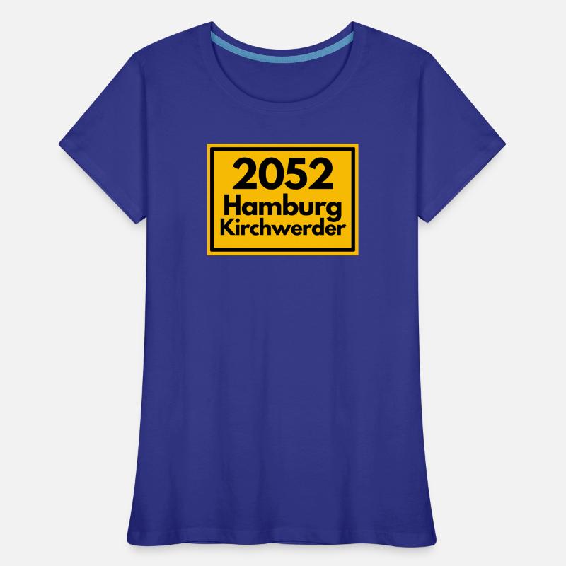 OLD POSTCODE POSTCODE 2053 HAMBURG KIRCHWERDER Women's Premium Organic T-Shirt