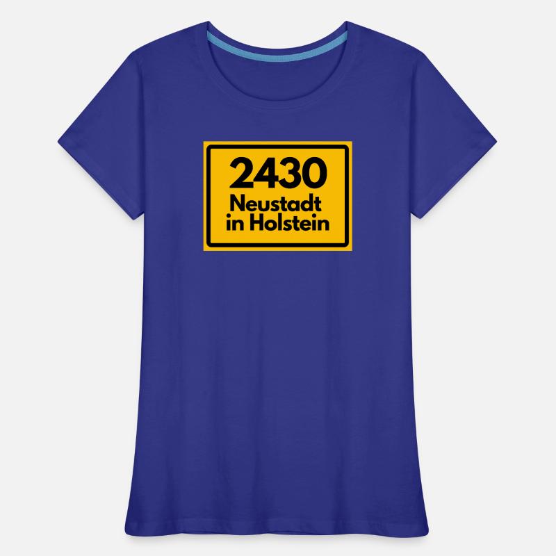 OLD POSTCODE POSTCODE 2430 NEUSTADT IN HOLSTEIN Women's Premium Organic T-Shirt