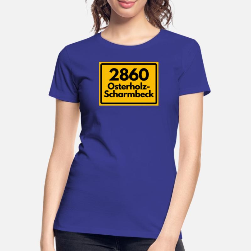 OLD POSTCODE POSTCODE 2860 OSTERHOLZ-SCHARMBECK Women's Premium Organic T-Shirt