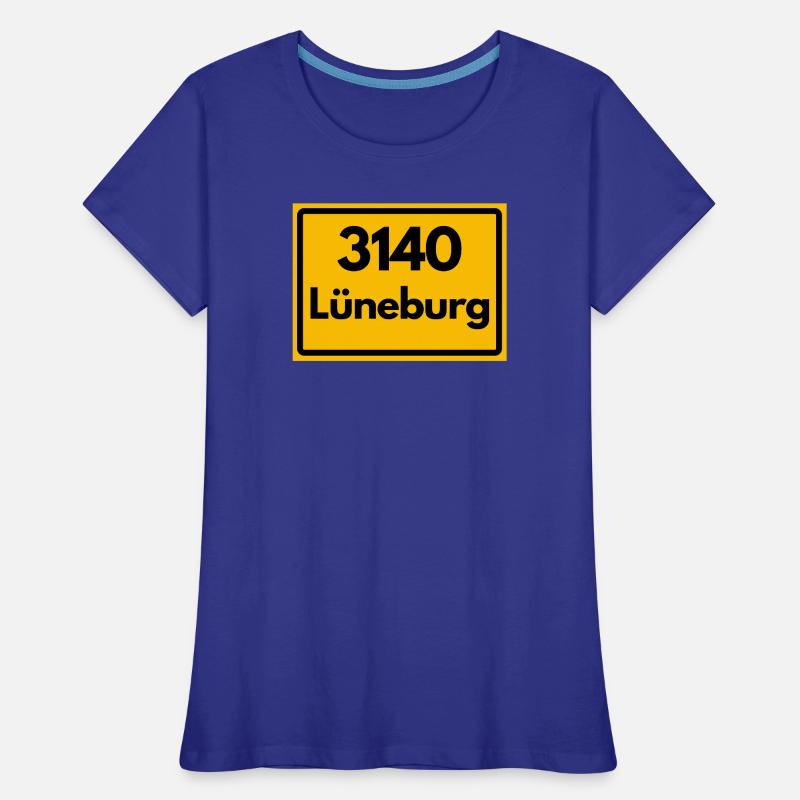 OLD POSTCODE POSTCODE RETRO 3140 LÜNEBURG – SALZ Women's Premium Organic T-Shirt
