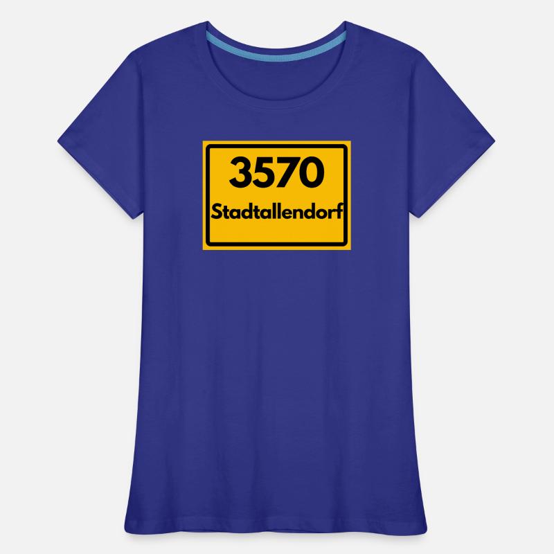OLD POSTCODE POSTCODE RETRO 3570 STADTALLENDORF Women's Premium Organic T-Shirt
