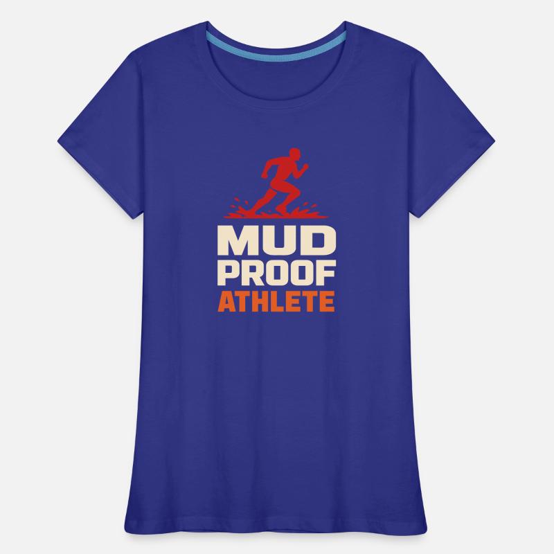 Parcours d’obstacles Course d’obstacles OCR T-shirt bio Premium Femme