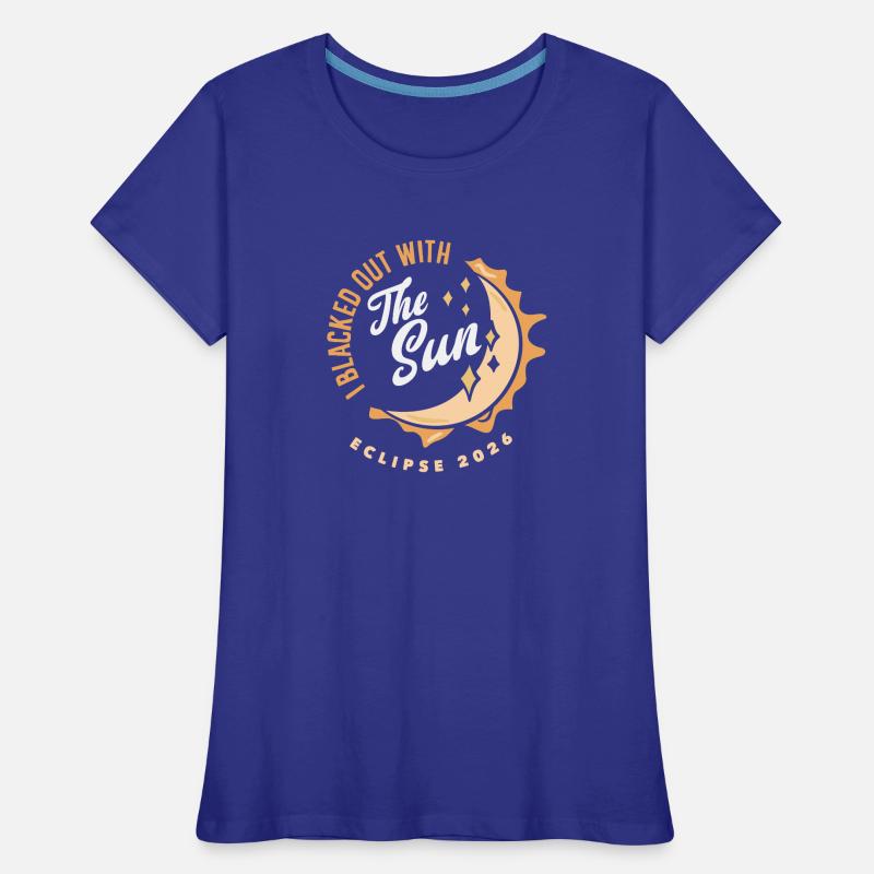 Solar eclipse 2026, August 12 Women's Premium Organic T-Shirt