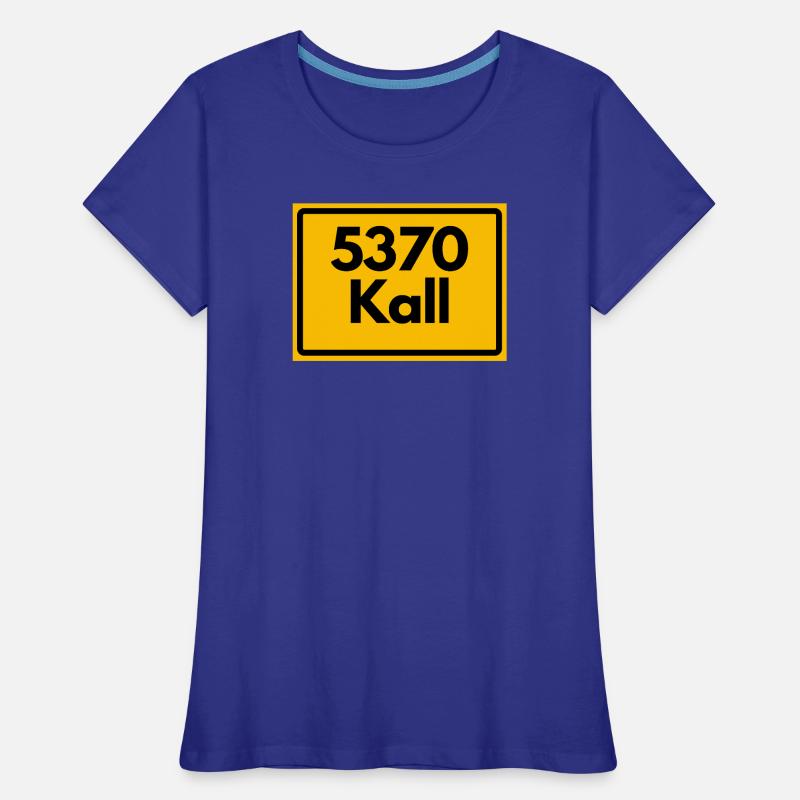 OLD POSTCODE POSTCODE RETRO 5370 KALL Women's Premium Organic T-Shirt