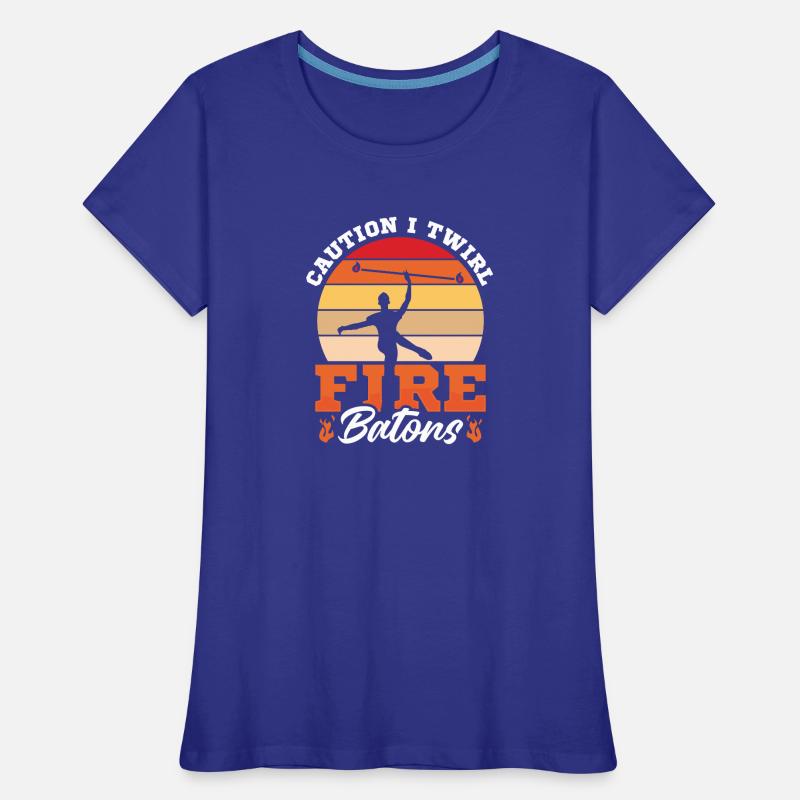 Dancing Vortex Dance School Fire Stick Dancer Women's Premium Organic T-Shirt