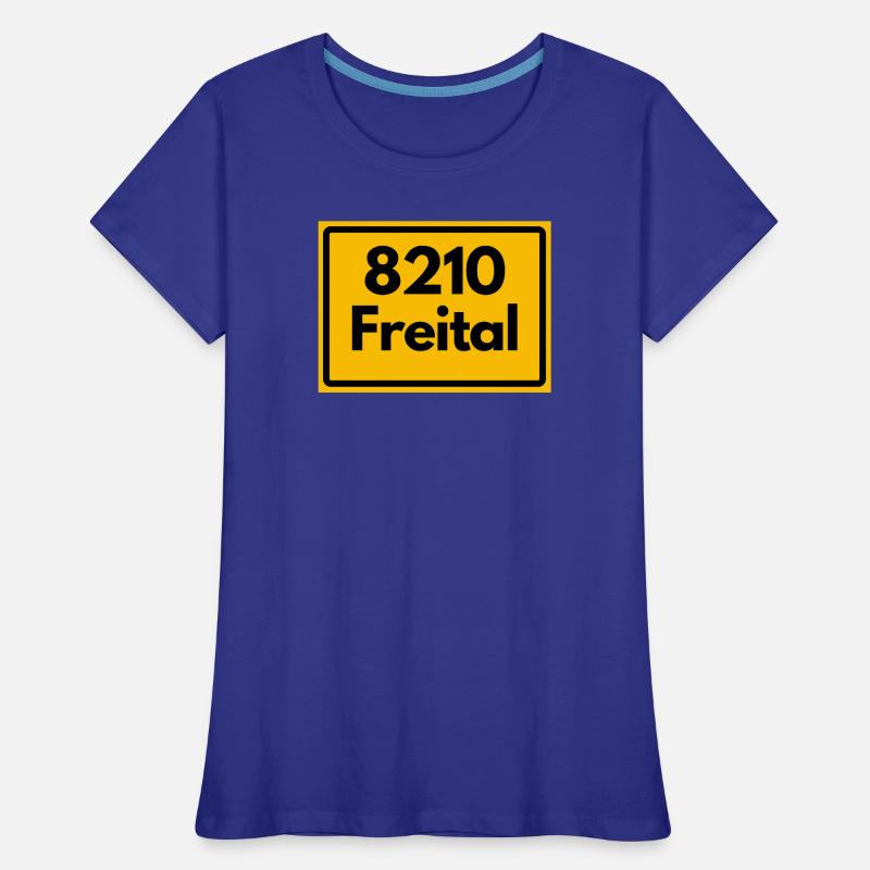 OLD POSTCODE POSTCODE 8210 FREITAL SAXONY Women's Premium Organic T-Shirt