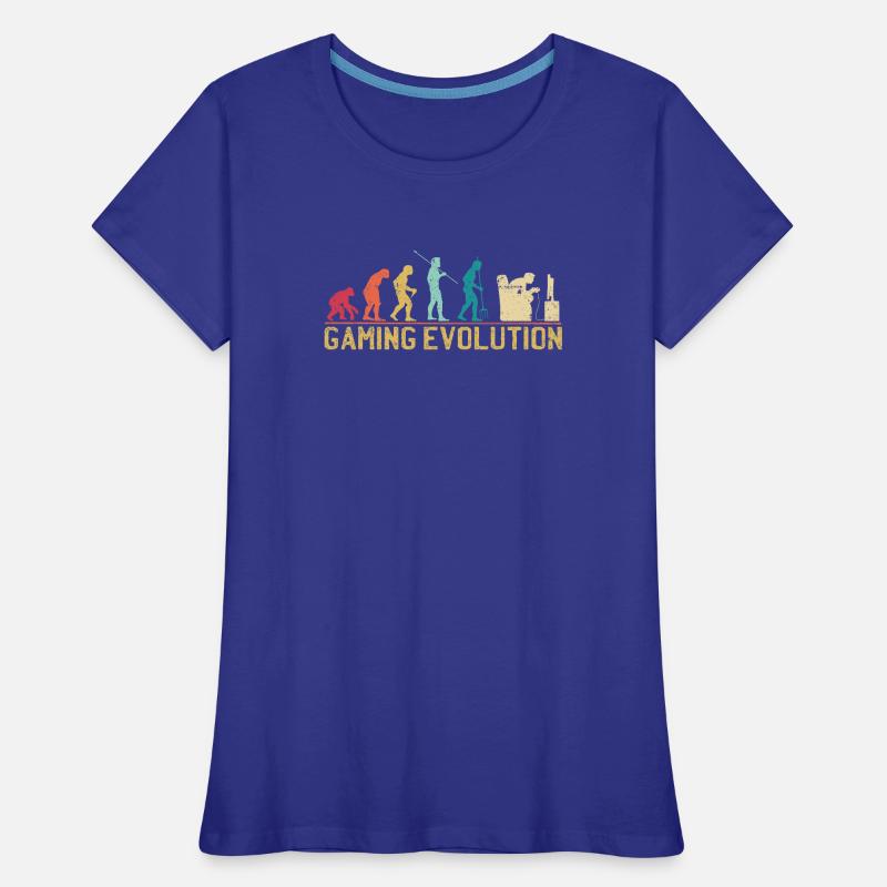 Illustrations de Gaming Evolution T-shirt bio Premium Femme