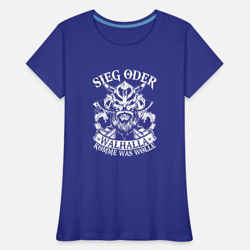 Sieg oder Walhalla Frauen Premium Bio T-Shirt